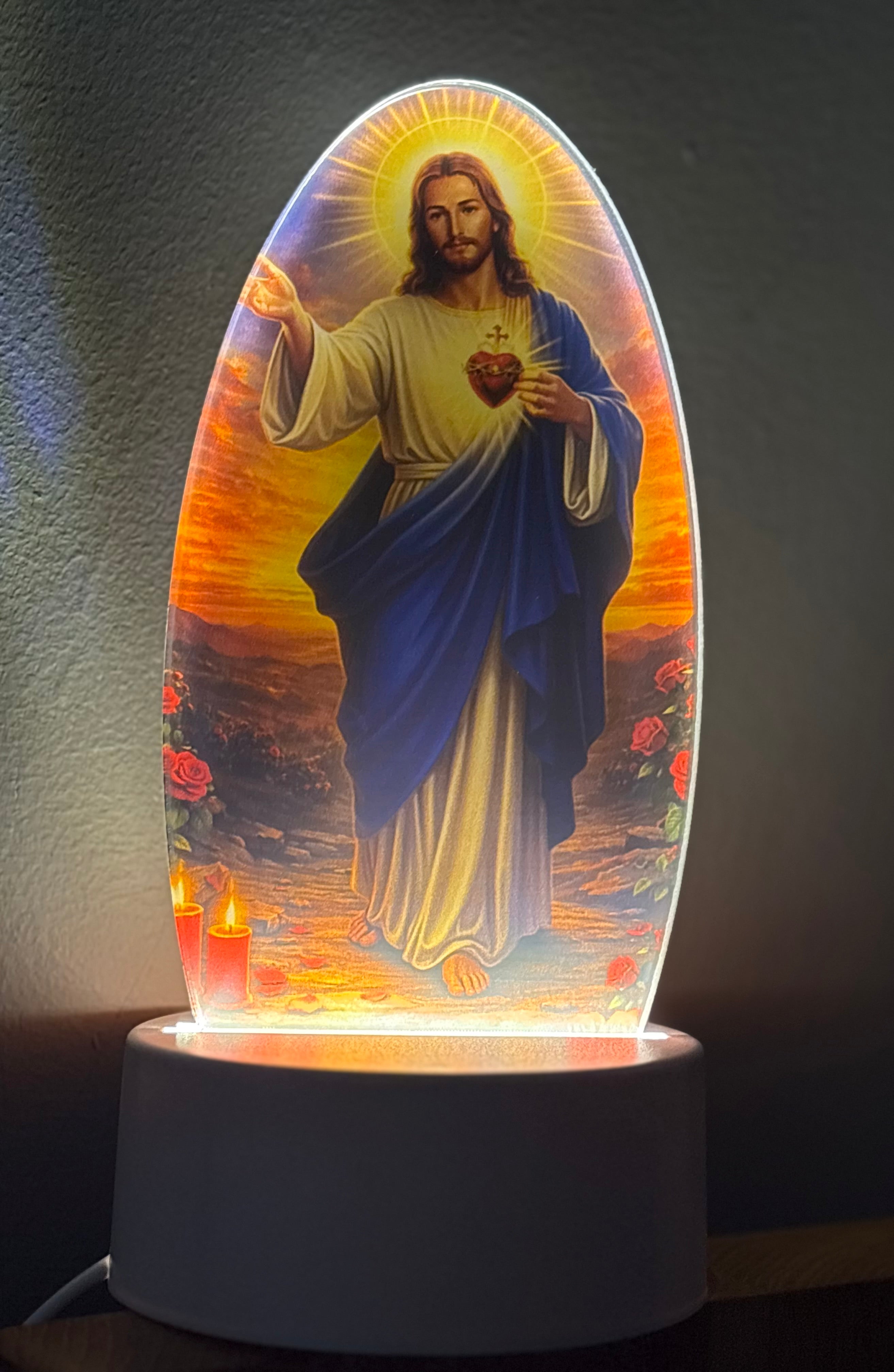 Holy Prayer LED Religious Decorative Light