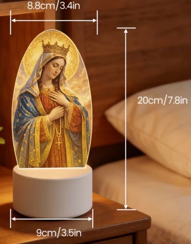 Holy Prayer LED Religious Decorative Light