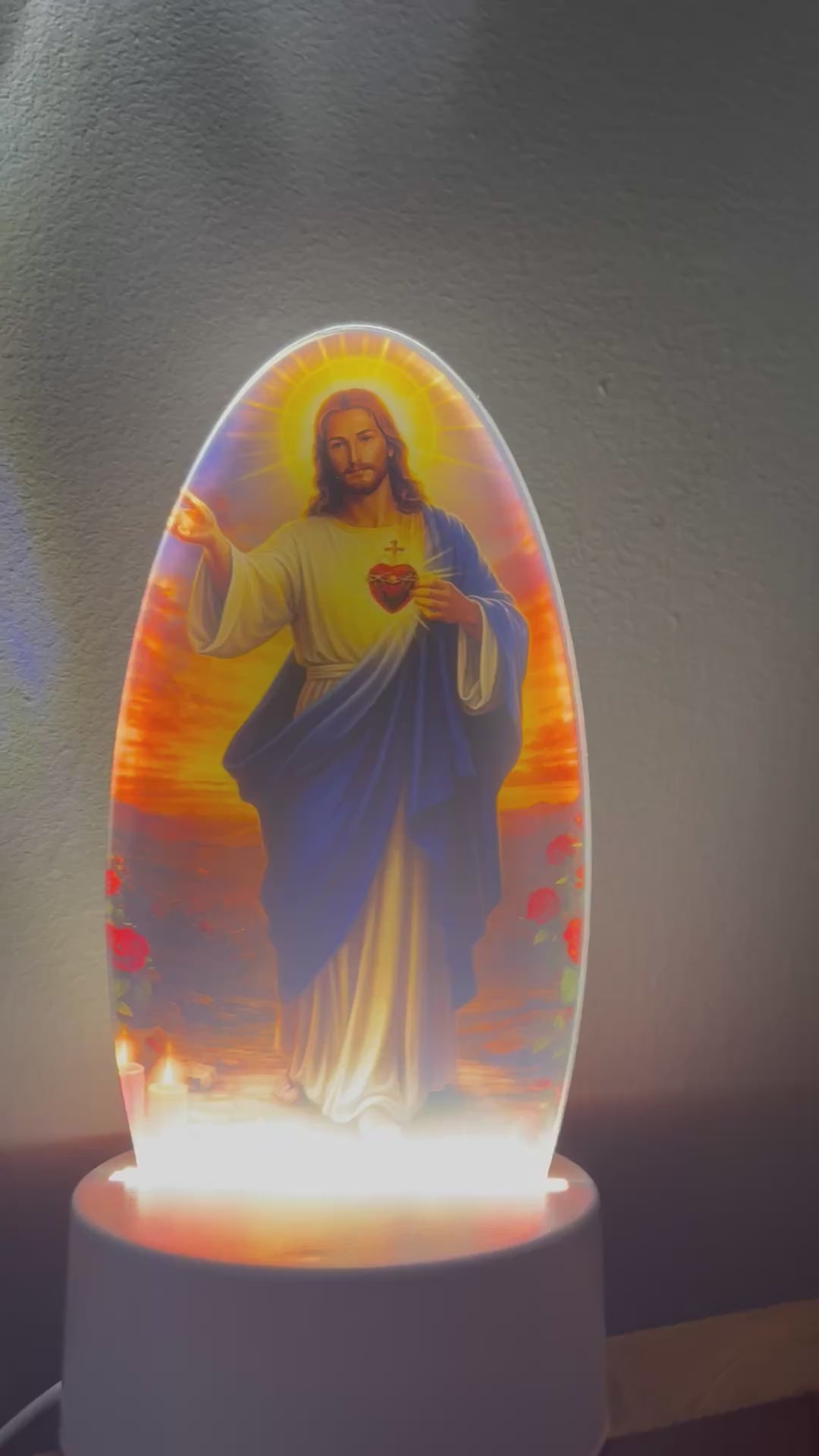 Holy Prayer LED Religious Decorative Light